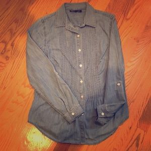 Jones New York Jean shirt (light weight)